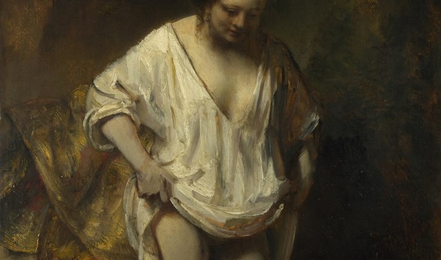 Rembrandt - Een vrouw badend in een stroom (Hendrickje Stoffels). Foto: PR