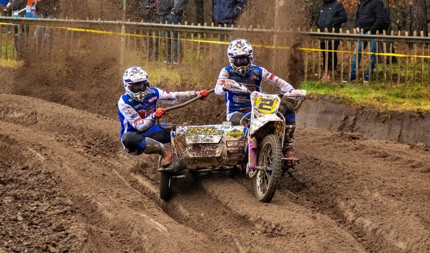 Koen Hermans (l) met Nicolas Musset. Foto: Freddie Driezes