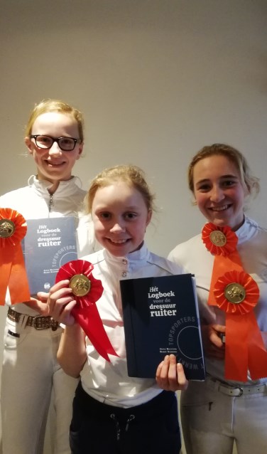 Merel, Marli en Britt. Foto: PR