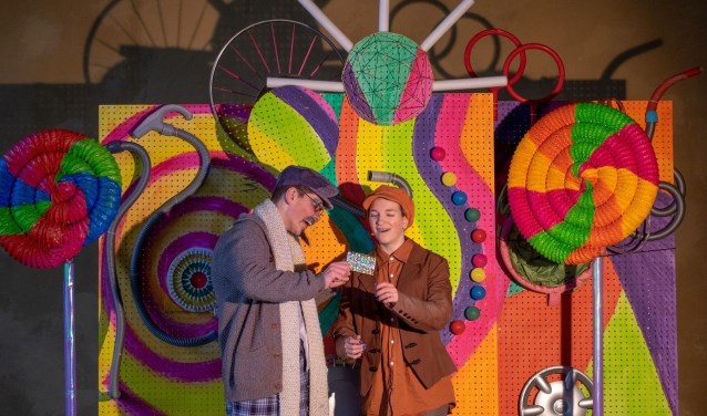 Zjuust brengt vier maal de voorstelling Sjakie en de chocoladefabriek van Roald Dahl op de planken. Foto: PR