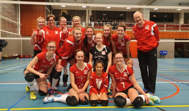 De volle buit voor de dames van Skopein Wivoc. Foto: PR