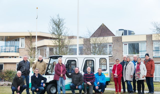De nieuwe electrowagen in Varsseveld. Foto: Guido Pelgrim