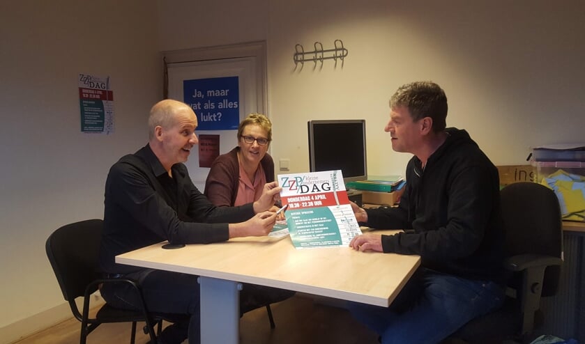 Van links naar rechts Jan Helmink, Marianne te Linde en Richard Jongetjes. Foto: Iris Jansen