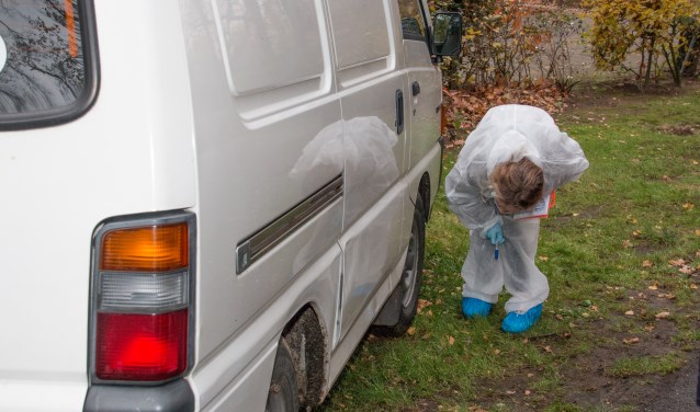 Vorig jaar was er voor het eerst zo'n gezamenlijke projectweek in het kader van onderzoekend leren. Toen was het thema CSI, mét natuurlijk sporenonderzoek. Foto: PR