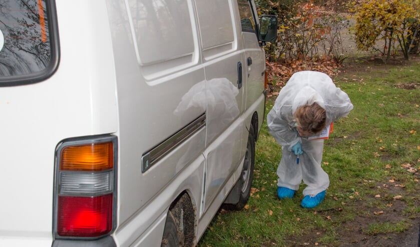 Vorig jaar was er voor het eerst zo'n gezamenlijke projectweek in het kader van onderzoekend leren. Toen was het thema CSI, mét natuurlijk sporenonderzoek. Foto: PR