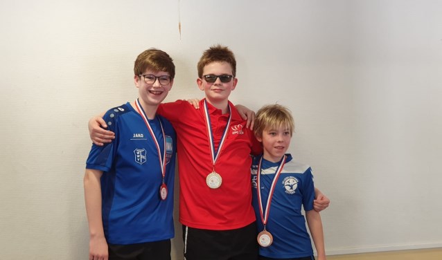 Wessel Jansen won zilver. Foto: PR