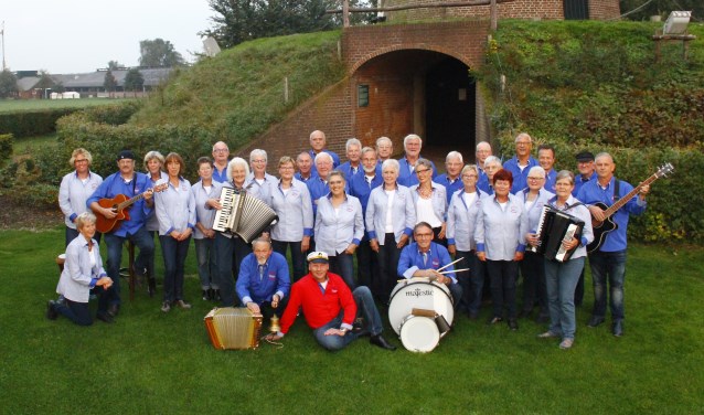 Shantykoor De Grensvaarders. Foto: PR
