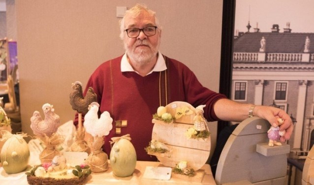 Natuurlijk zijn er ook allerlei paasdecoraties te koop. Foto: PR
