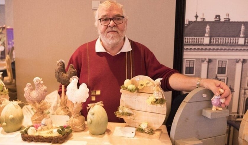 Natuurlijk zijn er ook allerlei paasdecoraties te koop. Foto: PR