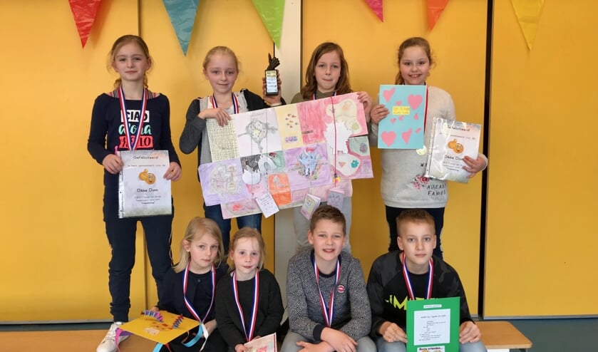 De winnaars van het taalproject. Foto: PR