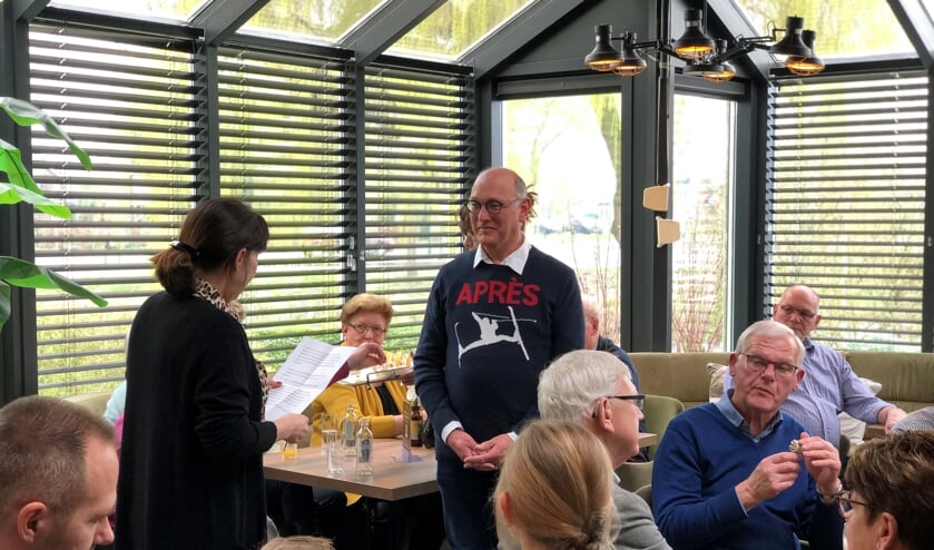 Johnny Reimering werd in het zonnetje gezet. Foto: PR