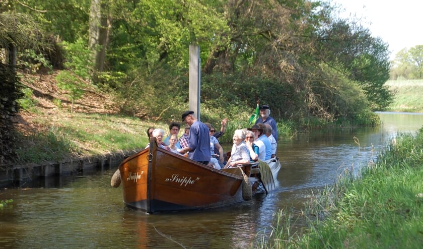 De Snippe onderweg op de Berkel bij Eibergen. Foto: Bert Dijkhuizen