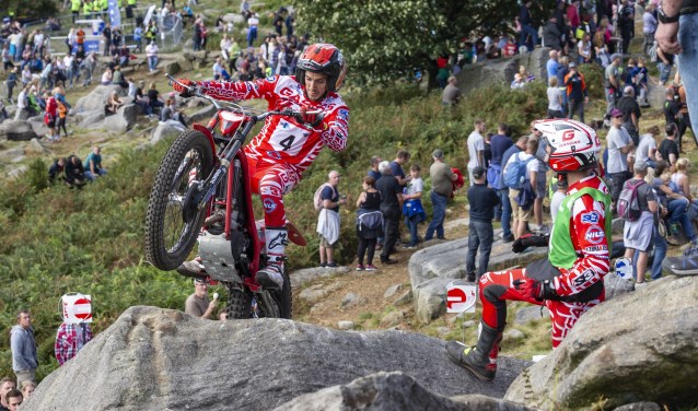 Jeroni Fajardo in actie. Foto: Karel Branten Fotografie