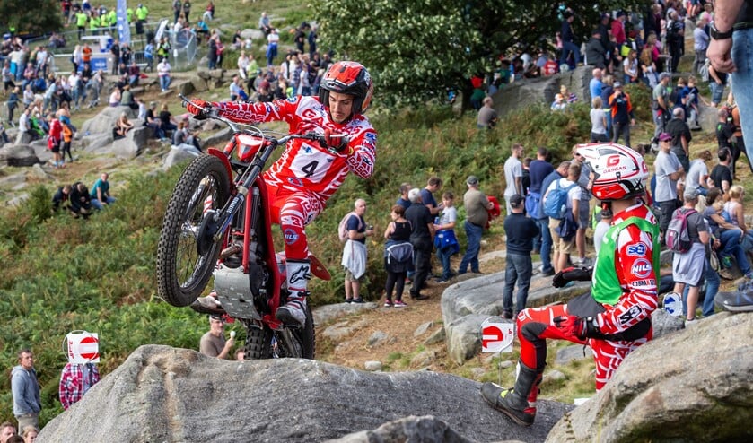 Jeroni Fajardo in actie. Foto: Karel Branten Fotografie