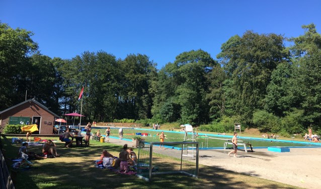 Het natuurbad Rekken gat weer open voor het publiek. Foto: PR