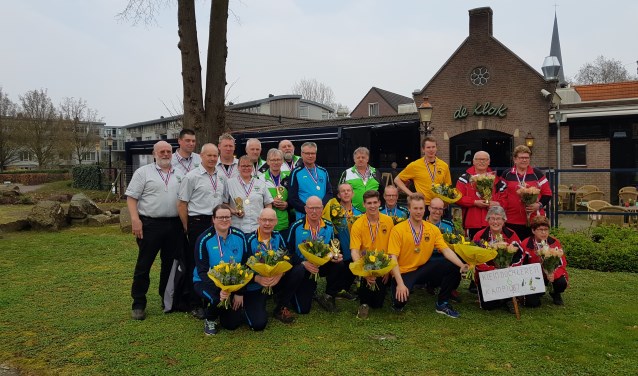 Alle kampioenen van de AKF. Foto: Mirjam ter Maat
