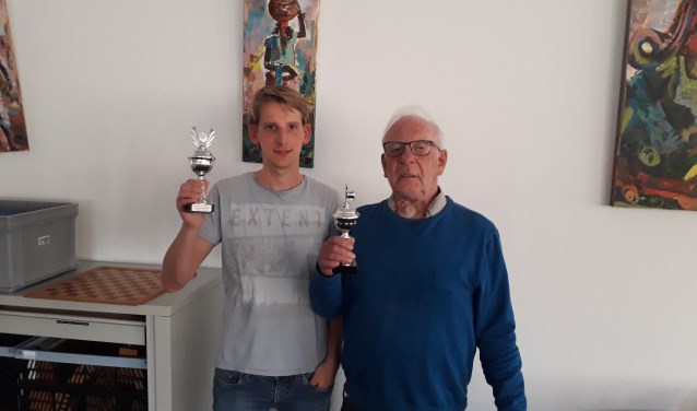 Prijswinnaars Gerrit en Frank. Foto: PR