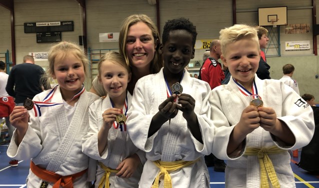 Jeugdselectie Judo Zutphen. Foto: PR