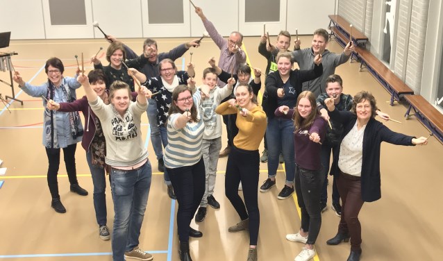 Muziek en beweging tijdens Koningsdagconcert door 100-jarige Concordia. Foto: PR