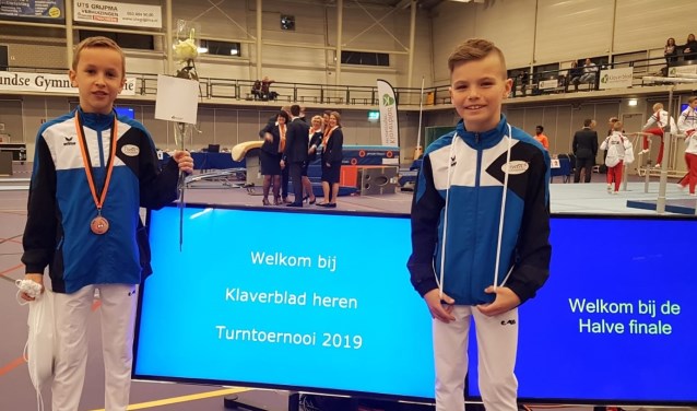 Lenn Miggelbrink en Leon Slotboom. Foto: PR Penta Winterswijk