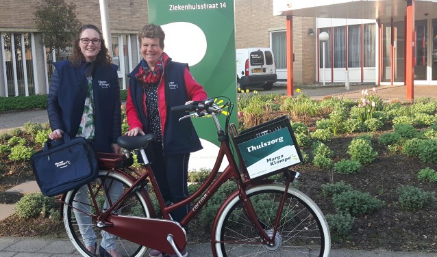 Blij met de fiets. Foto: PR
