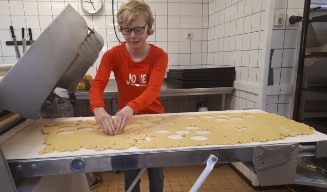 Prokkelen bij de bakker. Foto: PR