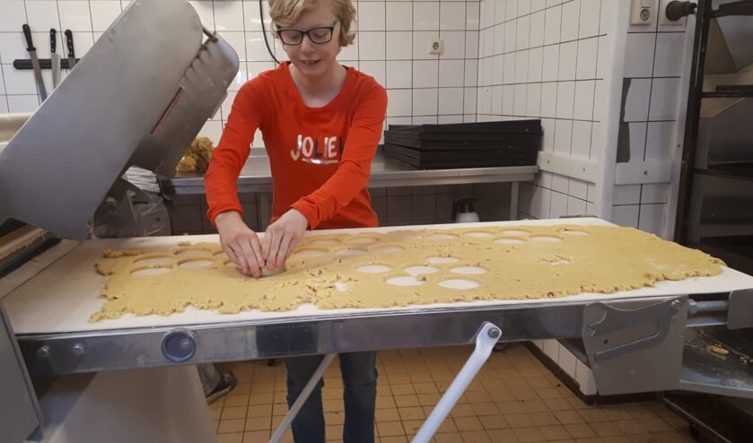 Prokkelen bij de bakker. Foto: PR