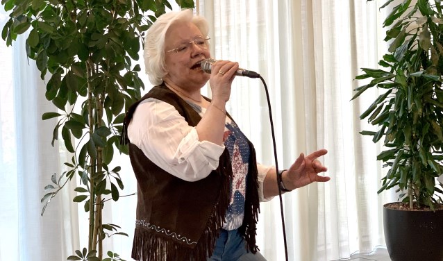 Zangeres Wilm Klein Willink. Foto: Peter Vorderman