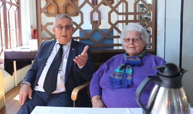 Fred en Nanny Senator in 'hun' sjoel. Foto: Vlinderwerk
