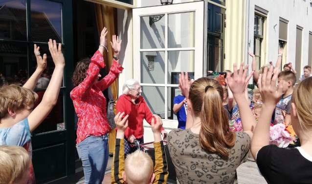 Hiep hiep hoera voor mevrouw Piek. Foto: PR