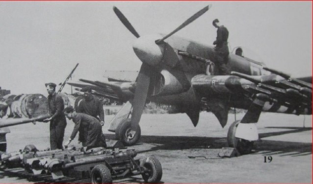 Een Hawker Typhoon. Foto: PR