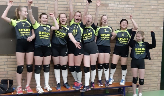 Het kampioensteam van Boemerang. Foto: Carolien Gierkink