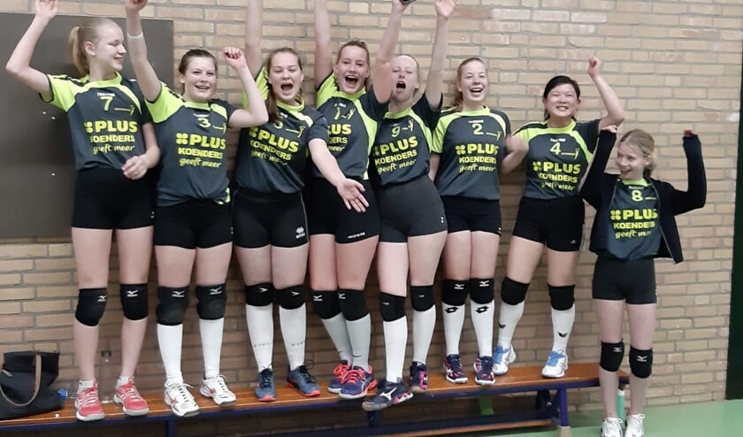 Het kampioensteam van Boemerang. Foto: Carolien Gierkink