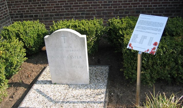 Het monumentje. Foto: PR