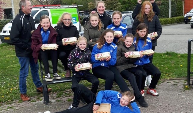 De eieractie liep op rolletjes. Foto: PR