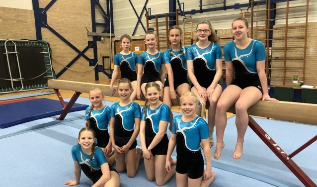 Vierde divisie turnsters SZG Zutphen. Foto: PR