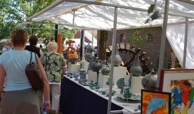 Kunstmarkt bij Berenschot's Mölle. Foto: PR