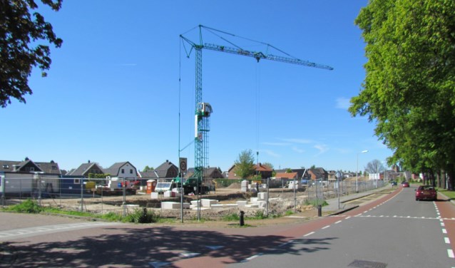 De bouwlocatie aan de Haaksbergseweg in Neede. Foto: Rob Stevens
