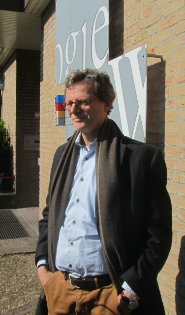 Willem Verwey voor Boogie Woogie. Foto: Bernhard Harfsterkamp