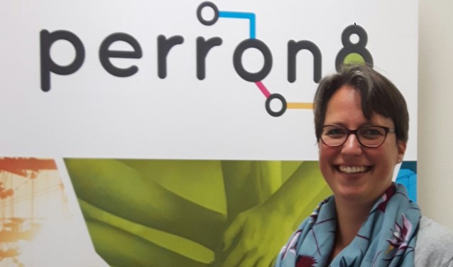 Margriet van der Veer, aanspreekpunt van Perron 8 in Berkelland. Foto: PR
