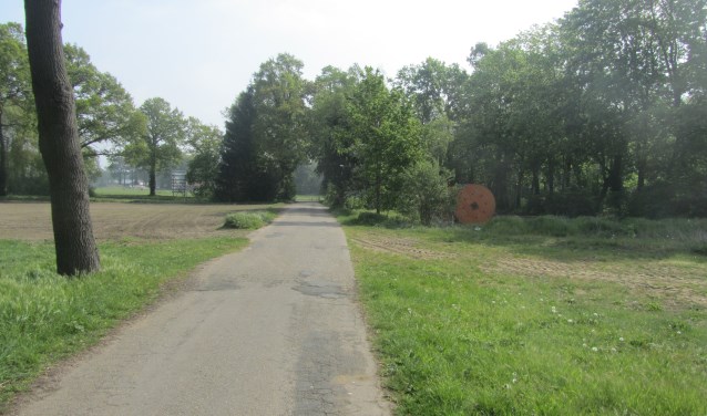Aan beide kanten van de weg ruimte voor bedrijven. Foto: Bernhard Harfsterkamp