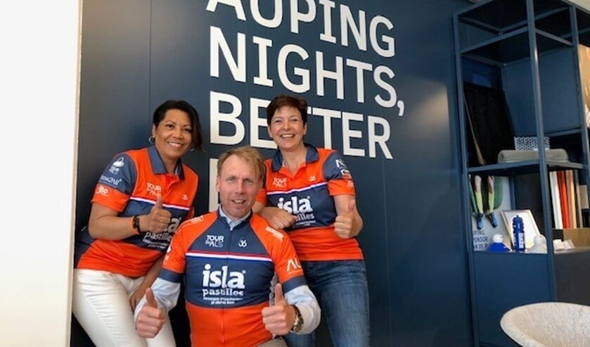 Team Auping wil de Mont Ventoux bedwingen voor de strijd tegen ALS. Foto: PR