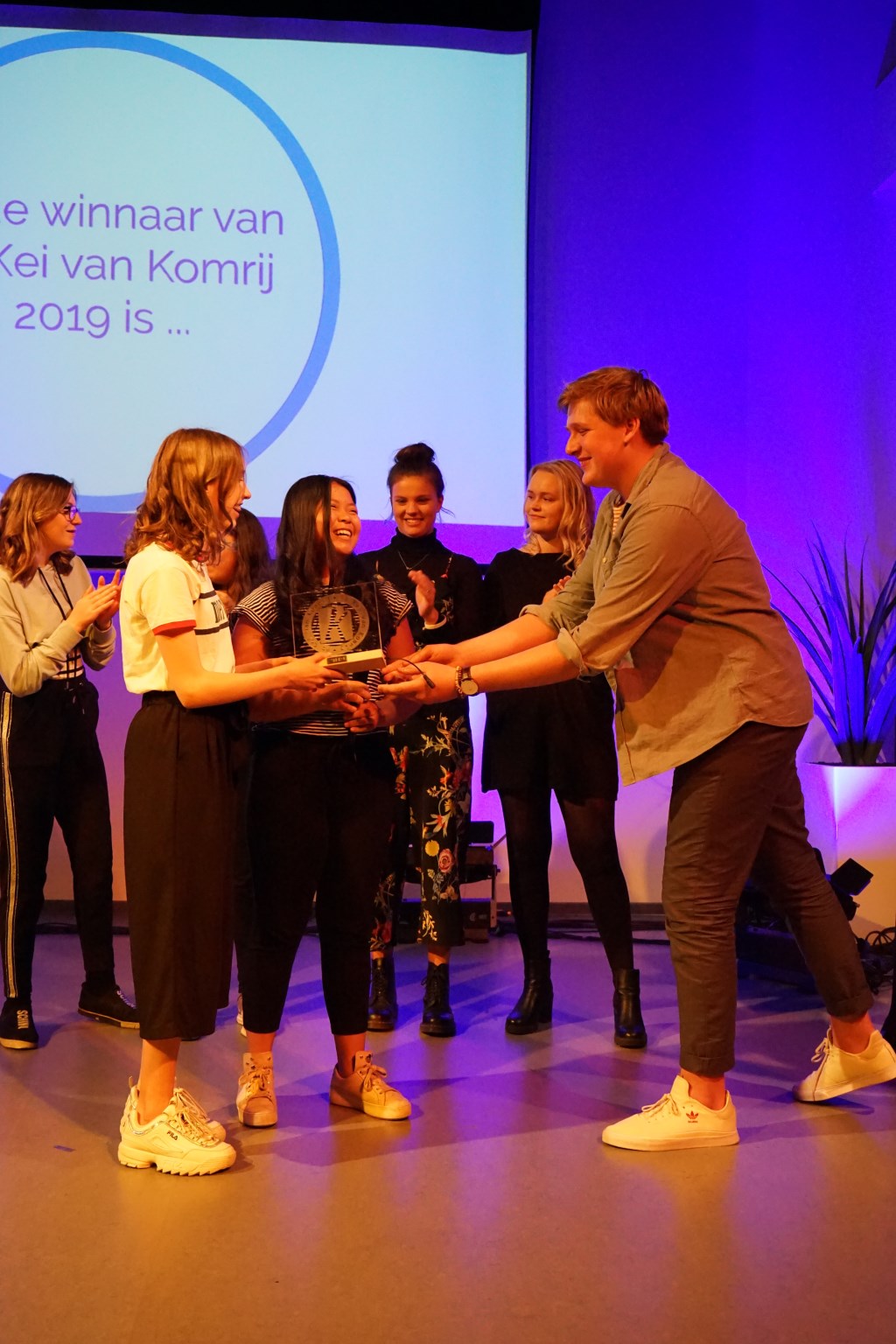 Felicitties voor de winnaars. Foto: Wim Schreurs