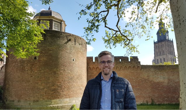 Hendrik Haafkens heeft, zo'n 560 jaar na de bouw, het initiatief genomen om de Bourgonjetoren weer open te stellen. Foto: PR