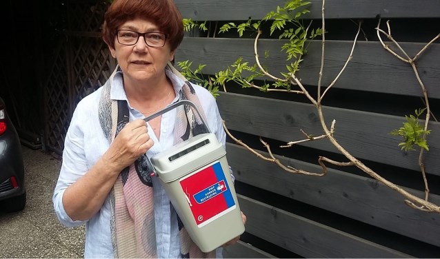 Aggie Bruens, voorzitster van de afdeling Doetinchem van de KWF Kankerbestrijding, roept vrijwilligers op om te collecteren. Foto: Gerard Bruens. Foto: Gerard Bruens