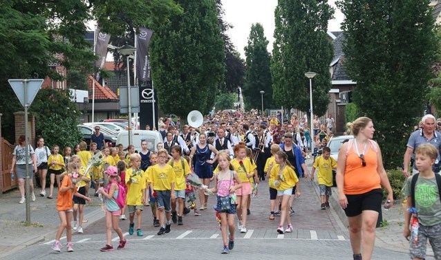 Volharding begeleidt ook dit jaar de intocht van de wandelaars. Foto: PR