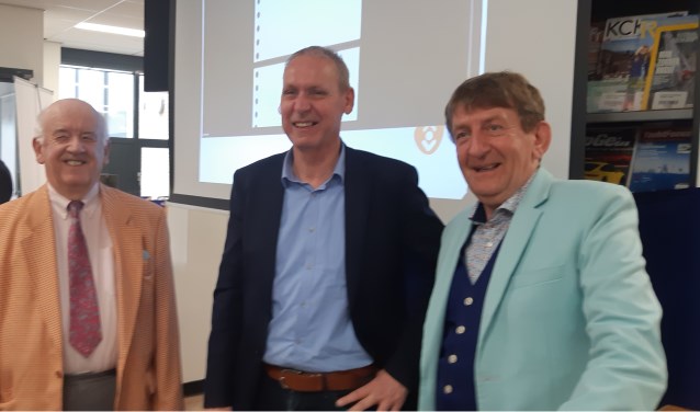 Vlnr. Ben Verhey, Jos Hoenderboom en Wim Hilgeman. Foto: Ferry Broshuis