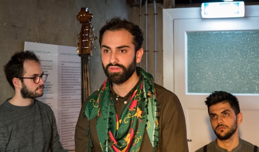 Een scène uit Kras | Kerf van Gekkoo Theater. Foto: Janette van Egten