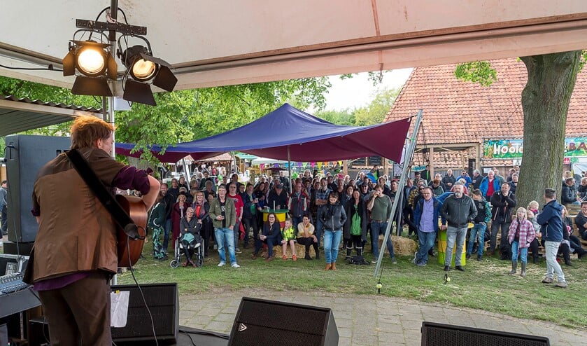 Het Hootchie koe Festival met een optreden van André Manuel. Foto: Henk van Raaij