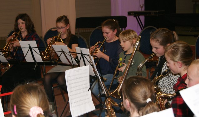 Jeugdleden van Psalm 150. Foto: archief